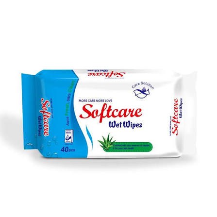 Wet Wipes - Softcare (40 pcs)