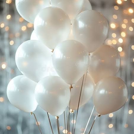 White balloon